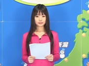日本19禁女主持節目中被強迫背後啪啪顏射